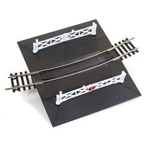 OO/HO Curved Level Crossing from Hobbyrama