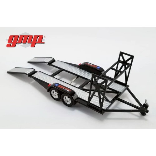 143 Tandem Car Trailer Chevro from Hobbyrama