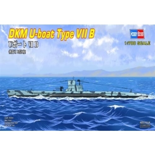 Maquette Plastique 1/700 U-Boat Allemand Type VII B U-47 - Kit 2 Bateaux - Modélisme Naval WWII (import Japon) - 9