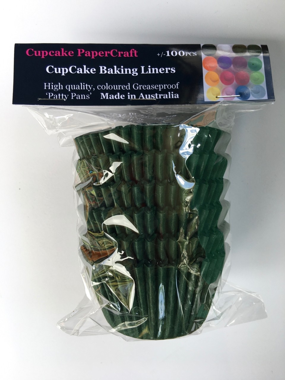 Baking Liners Evergreen Pk100 from Hobbyrama