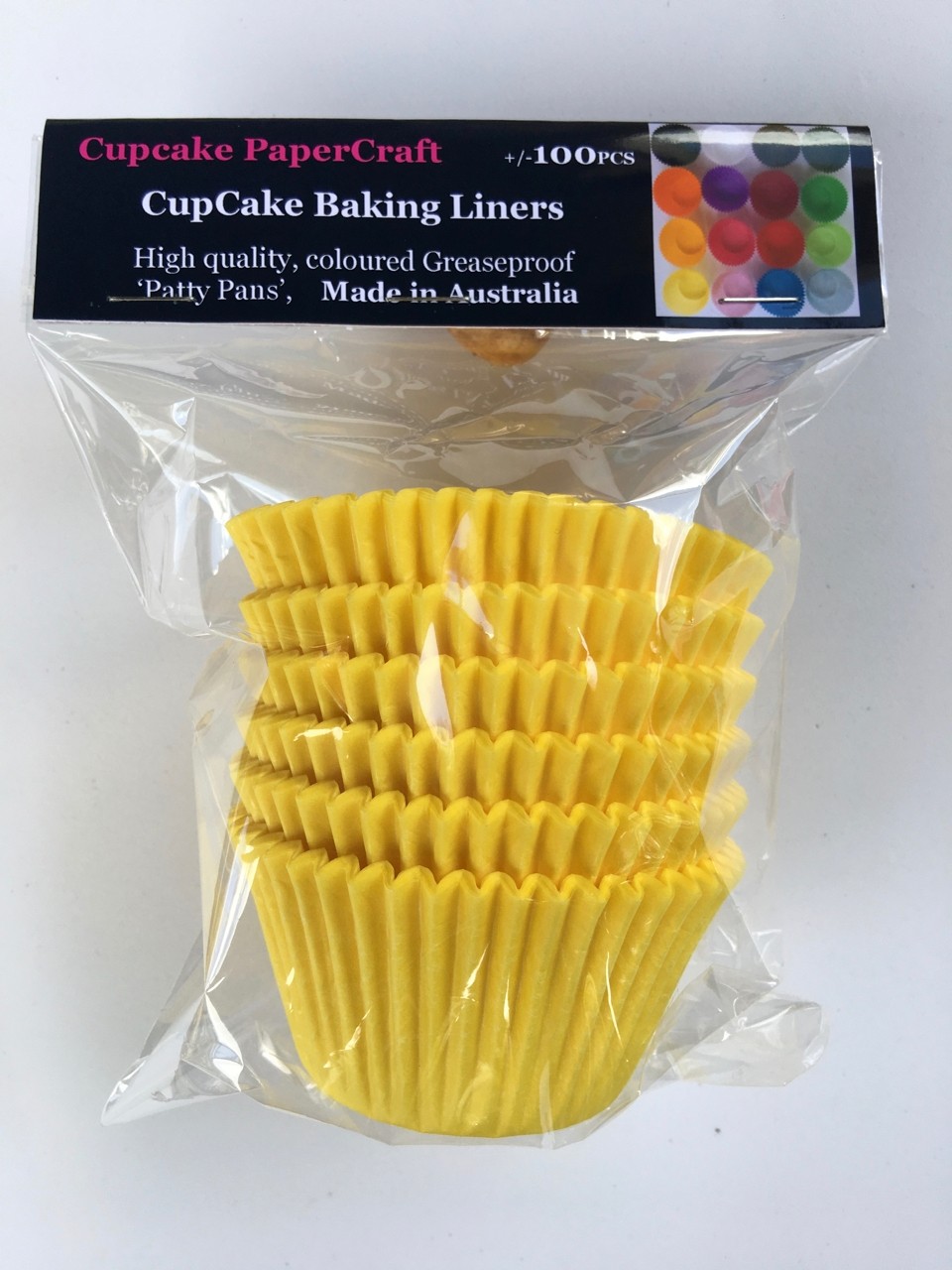 Baking Liners Lemon Pk100 from Hobbyrama