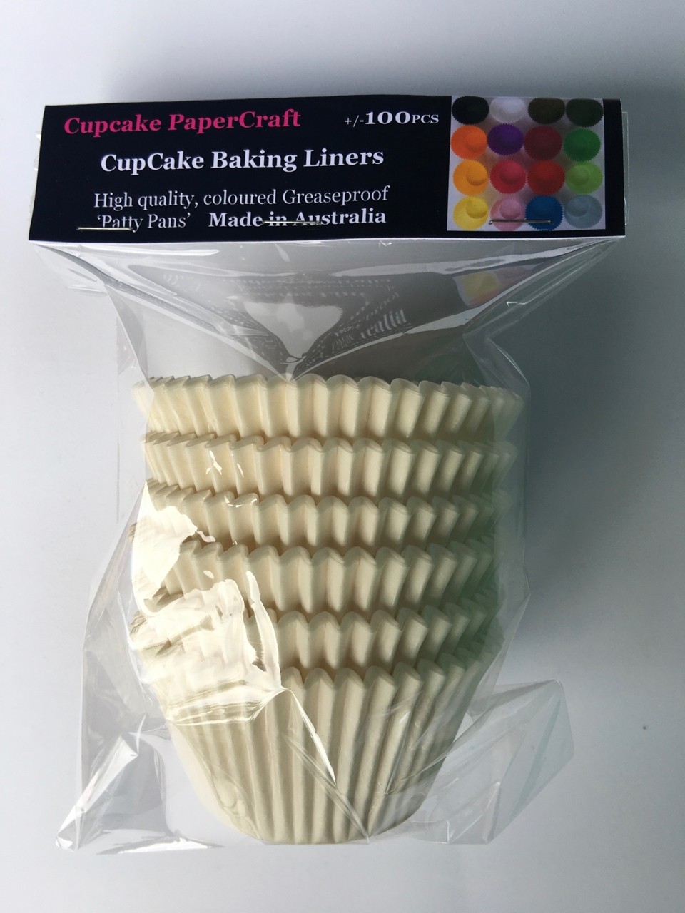 Baking Liners White Pk100 from Hobbyrama